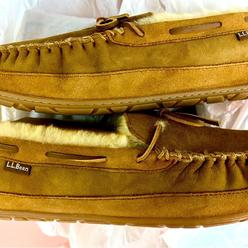L.L. Bean Wicked Good Moccasins—Men’s 12w